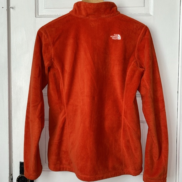 THE NORTH FACE HELATA FULL ZIP FLEECE JACKET SPICY ORANGE - Picture 6 of 10